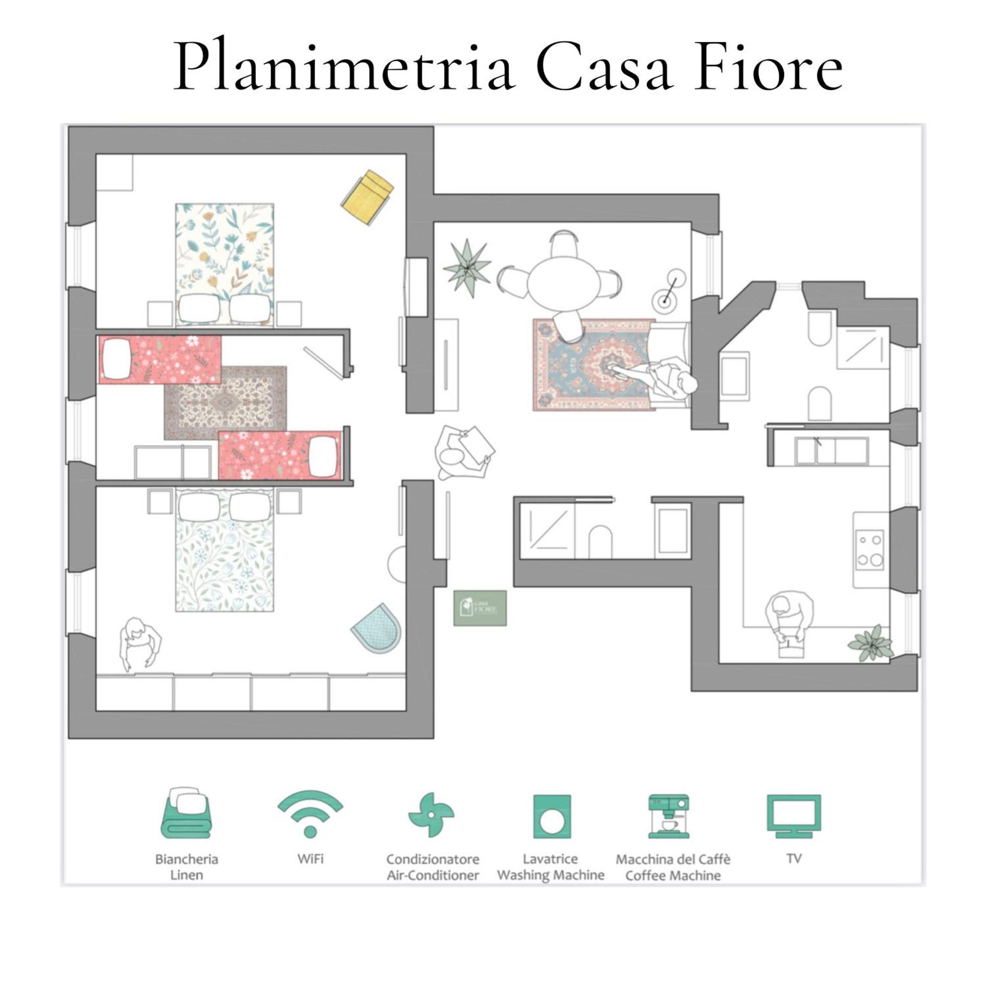 Casa Fiore Rome Bagian luar foto